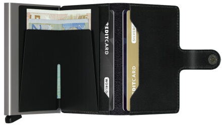 Secrid Miniwallet original - maat One size Zwart