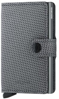 Secrid Miniwallet pasjeshouder carbon cool grey Grijs