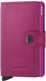 Secrid Miniwallet pasjeshouder crisple fuchsia Roze