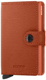 Secrid Miniwallet pasjeshouder crisple pumpkin Oranje