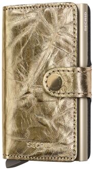 Secrid Miniwallet pasjeshouder crunch gold Goud - No Size
