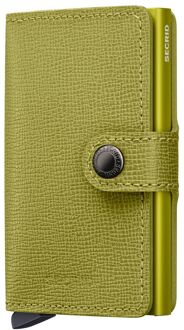 Secrid Miniwallet pasjeshouder lime Groen - No Size