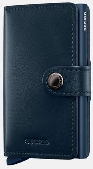 Secrid Miniwallet pasjeshouder original navy-navy Blauw
