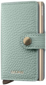 Secrid Miniwallet pasjeshouder pebble sea green Groen - No Size