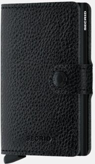 Secrid Miniwallet pasjeshouder van leer Zwart - 1 maat