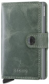 Secrid Miniwallet pasjeshouder vintage sage Groen