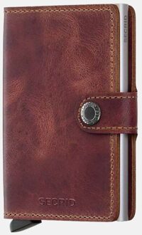 Secrid Miniwallet Portemonnee Bruin