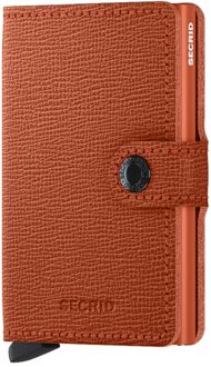 Secrid Miniwallet Portemonnee Crisple pumpkin Dames portemonnee Oranje - H 10.2 x B 6.5 x D 2.1