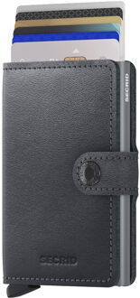 Secrid Miniwallet Portemonnee grey Dames portemonnee Grijs - H 10.2 x B 6.5 x D 2.1
