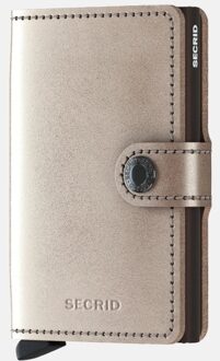 Secrid miniwallet special edition - Metallic - Champagne