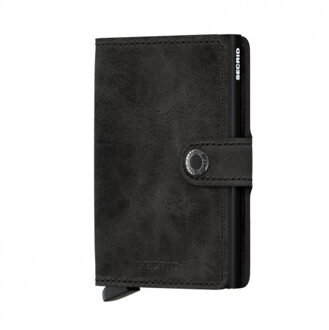 Secrid Miniwallet vintage Zwart - One size