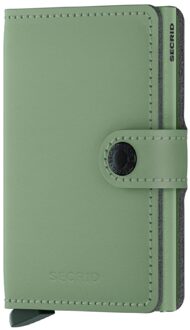 Secrid Miniwallet Yard pasjeshouder powder pistachio Groen