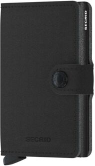 Secrid Miniwallet Yard Powder black pasjeshouder Zwart - H 10.2 x B 6.5 x D 2.1 cm