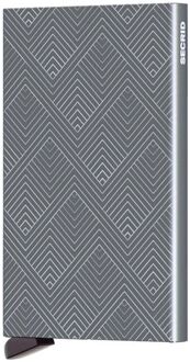 Secrid Pasjes portemonnees Cardprotector Laser Structure Grijs - 1