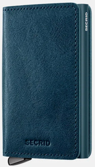 Secrid Premium Slimwallet pasjeshouder Basco Teal + Blauw