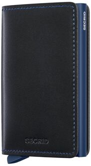 Secrid Slimwallet black-navy pasjeshouder Multicolor - H 10.2 x B 6.8 x D 1.6 cm