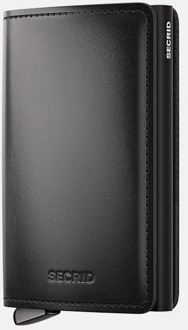 Secrid Slimwallet Dusk V2 black pasjeshouder Zwart - H 10.2 x B 6.8 x D 1.6 cm