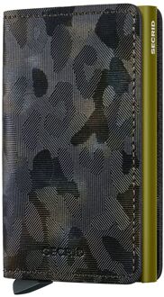 Secrid Slimwallet Jungle moss pasjeshouder Groen - H 10.2 x B 6.8 x D 1.6 cm