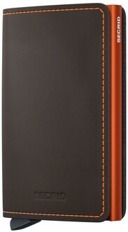 Secrid Slimwallet Matte truffle orange pasjeshouder Multicolor - H 10.2 x B 6.8 x D 1.6 cm