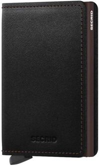 Secrid Slimwallet pasjeshouder original black-brown Zwart - No Size