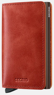 Secrid Slimwallet pasjeshouder vintage orange Oranje