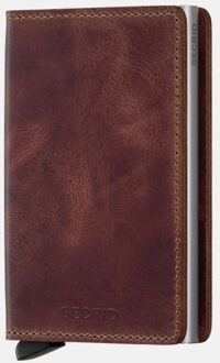 Secrid Slimwallet Portemonnee Bruin