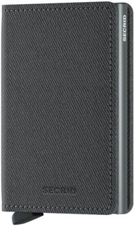 Secrid Slimwallet Portemonnee Twist grey Dames portemonnee Grijs - H 10.2 x B 6.8 x D 1.6