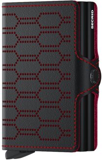 Secrid Twinwallet pasjeshouder fuel black-red Zwart multi