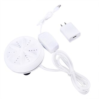 Sectie 2 In 1 Mini 6W Draagbare Ultrasone Turbo Wasmachine Persoonlijke Wasserij Washer Usb