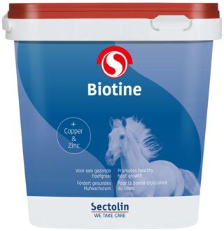 Sectolin Biotine Poeder - Hoeven supplement Paard - 3 kg