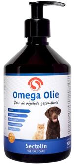 Sectolin Omega Olie - Immuunsysteem Hond en Kat - 500 ml