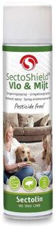 Sectolin Sectoshield - Vlooi en mijt omgevingsspray Hond en Kat - Toepasbaar bij elke gewichtsklasse - 400 ml