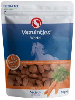 Sectolin Vazuintjes - Paardensnoepjes - Wortel - 1 kg