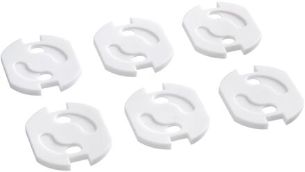 Secu Secucare Stopcontactplug Wit 6 Stk