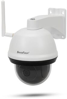 SecuFirst Cam214w Dome Camera Wit - Ip Camera Draai- En Kantelbaar Voor Buiten - Fhd 1080p