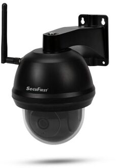 SecuFirst Cam214z Dome Camera Zwart - Ip Camera Draai- En Kantelbaar Voor Buiten - Fhd 1080p