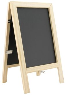 Securit Mini krijtbord tafelmodel met fotolijstje 25 cm - Action products