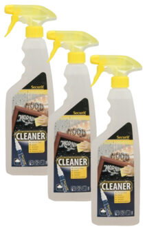 Securit Reinigingsspray - 3x - voor krijtbord - 500 ml - zowel thuis als op kantoor