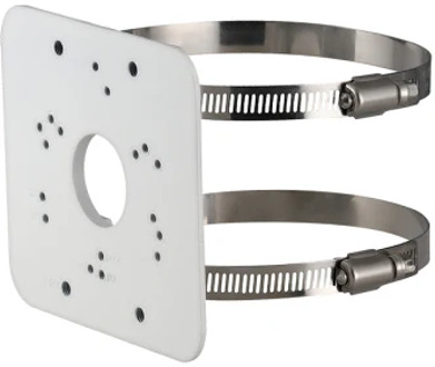 Security Bracket Pole Mount Bracket PFA152-E Material: Aluminum Neat & Integrated design IP Camera