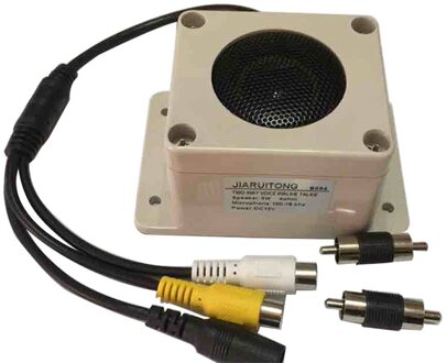 Security Camera Draagbare Waterdichte Elektronica Twee Manier Outdoor Speaker Accessoires Sound Interphone Bescherming Voice Microfoon