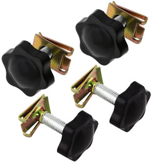 Security Diefstal Afschrikmiddel Zadeltas Bagage Lock Hardware Montage Kit Bolt Schroef Voor Harley Touring Road King Street Glide Flht B zwart