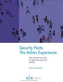 Security pacts: the Italian Experience - eBook Marco Calaresu (9462744769)