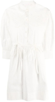 See by Chloe Midi Dresses See by Chloé , White , Dames - 2XS