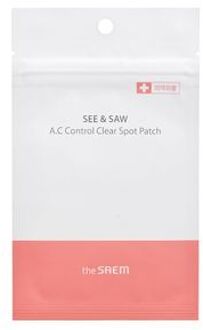 See & Saw A.C Control Clear Spot Patch - Acne Patch