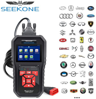 SEEKONE SK860 OBD2 Scanner Professional OBDII Car Diagnostic Tool Engine Fault Code Reader CAN Scan Tool PK BlueDriver