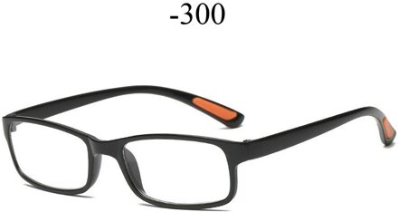 Seemfly TR90 Bijziende Ultralight Flexibele Bijziendheid Brillen Vrouwen Mannen Korte Zicht Clear Lens Brillen Full Frame Glazen -300