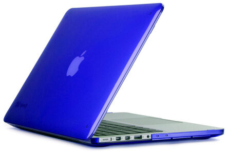Seethru - Laptop Cover / Hoes voor MacBook Pro Retina 13 inch -  Cobalt Blue