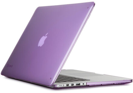 Seethru - Laptop Cover / Hoes voor MacBook Pro Retina 15 inch -  Haze Purple / Radiant Orchid