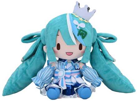 SEGA Character Vocal Series 01: Hatsune Miku Fuwa Petit Plush Figure Hatsune Miku LAWSON 50th Anniversary Special LIVE L 30 cm