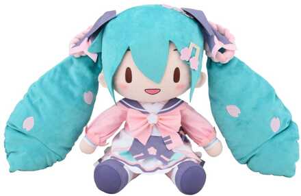SEGA Character Vocal Series 01: Hatsune Miku Fuwa Petit Plush Figure Hatsune Miku New Semester Plush LL 40 cm
